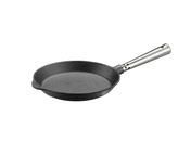 Professional Patelnia płytka ze stalową rączką - 22 cm, Czarny - Skeppshult