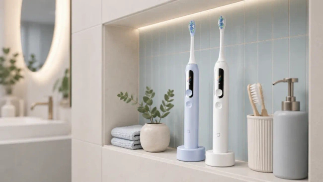 Szczoteczka elektryczna Xiaomi Mijia Smart Servo-Oscillation Toothbrush Pro, biała