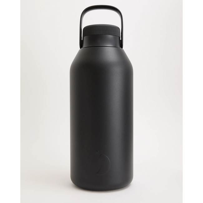 Butelka termiczna Chillys | 4000 ml | Czarna series 2 - Chillys bottles