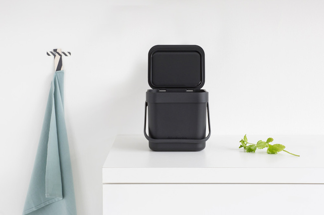 Kosz na odpadki Sort & Go szary 3L - Brabantia