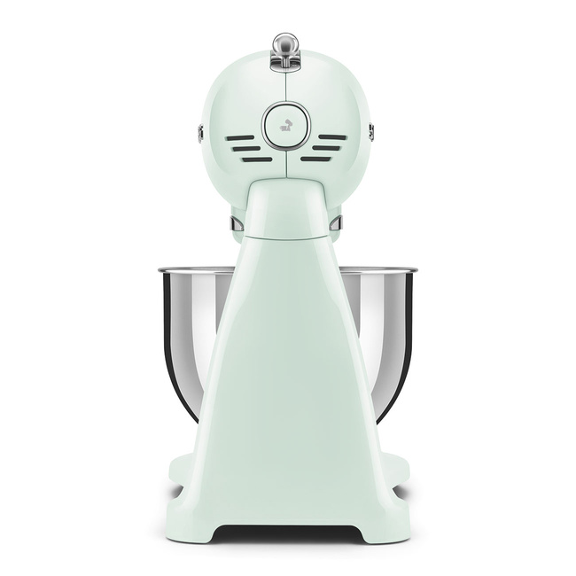 Smeg - mikser planetarny, 50's Style SMF03PGEU pastelowa zieleń (pełny).
