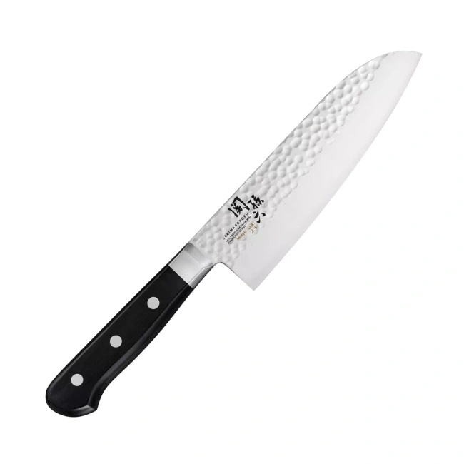 Nóż Santoku KAI Seki Magoroku Imayo 16,5 cm, stal 1K6, drewno