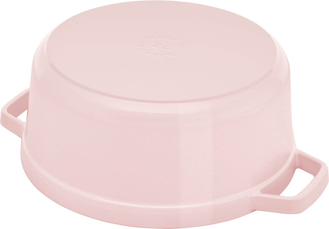 Staub La Cocotte Garnek Żeliwny Okrągły 6.7 Ltr, Różowy