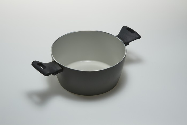 Garnek 24cm. Ze Szklaną Pokrywą Melodia Finegre - Moneta