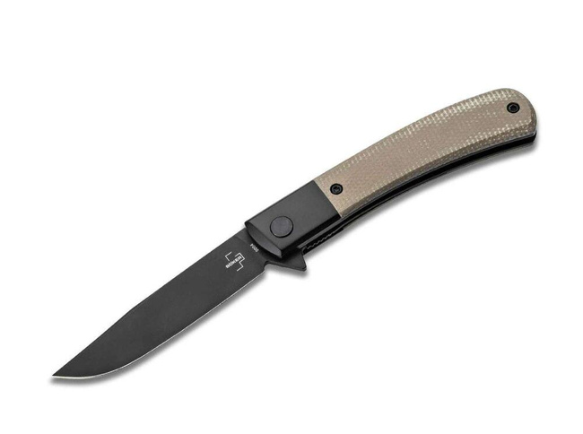 Nóż składany Boker Plus Modern Gentleman 01BO931, ostrze 7,5 cm, micarta