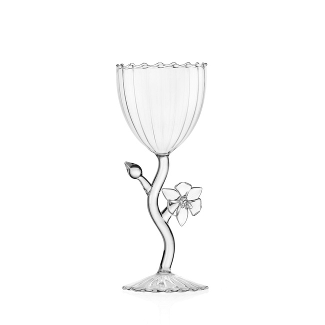 Kieliszki Orchidea przezroczyste 21,5 cm - Ichendorf Milano