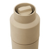 Crushgrind Billund 12 cm młynek do czosnku beżowy ceramiczny premium