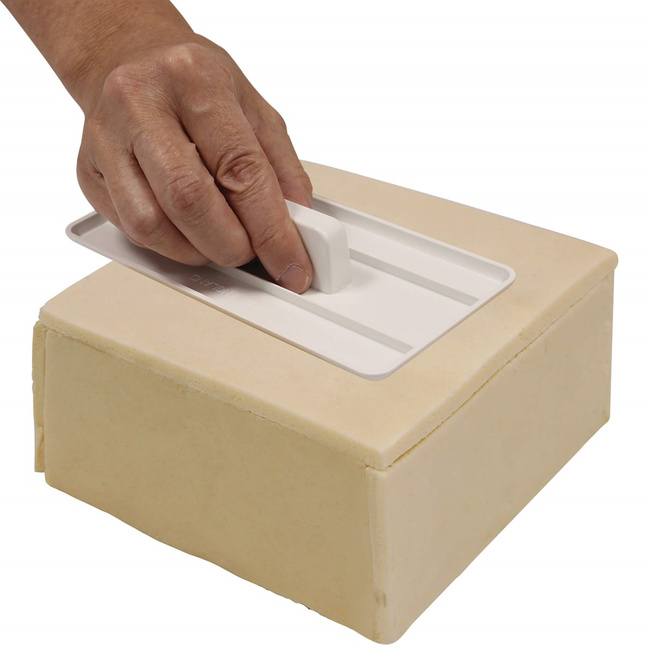 Pme Packa do Wygładzania Lukru i Masy 16 x 8 cm Biały