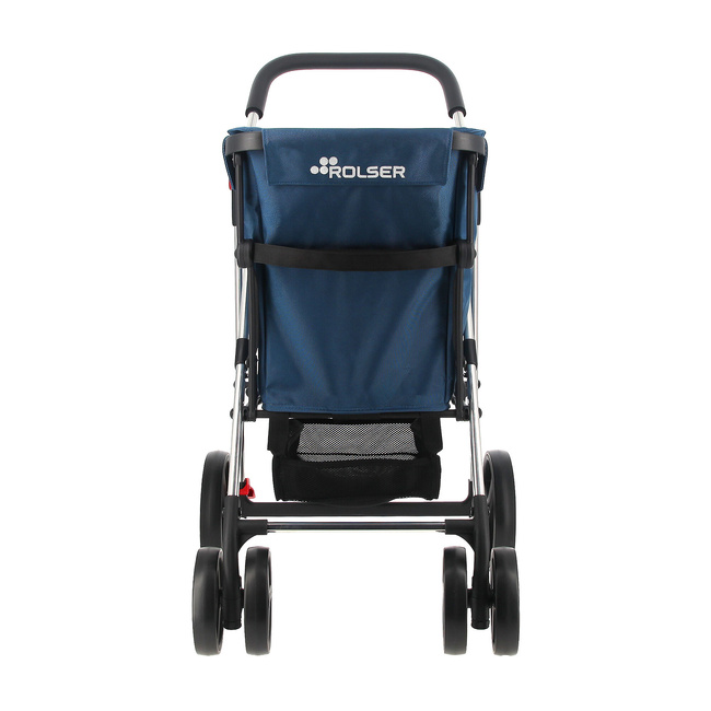 Wózek na zakupy Rolser Basket Freno MF 4B2 Denim, 4 koła, torba 58 l