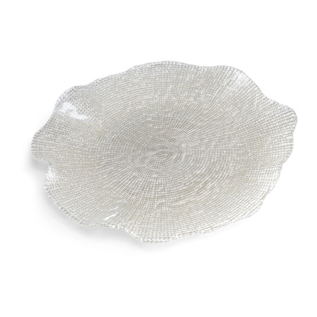 Patera Ø 37 Cm - Transparentna - Ivv