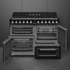 Smeg - Kuchnia Wolnost, 110cm, Victoria, Czarny Victoria TR4110BL1 Czarny