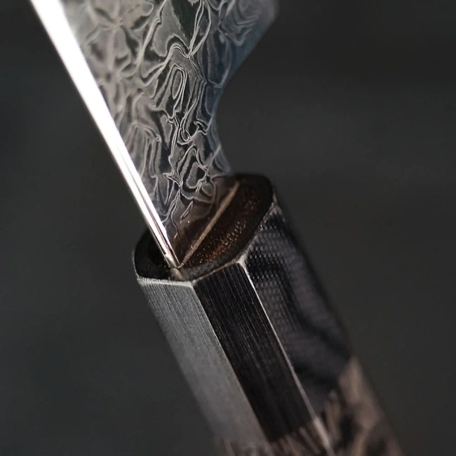 Dellinger Carbon Fiber Octagon Nóż Utility 14 cm