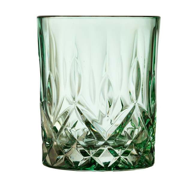 Szklanki do whisky Sorrento 320 ml 4 sztuki zielone 27730 - Lyngby Glas