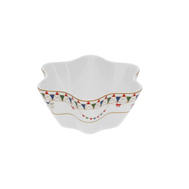 Rose&tulipani Xmas carousel Duża miska 19 cm