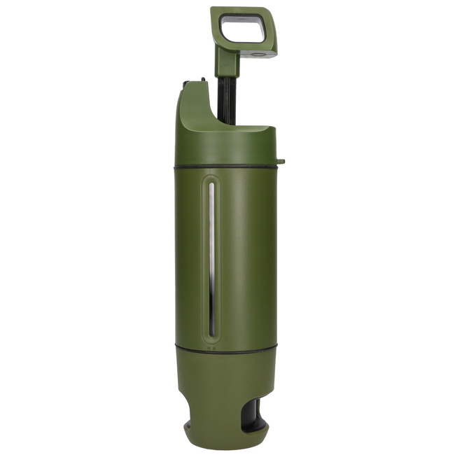 Extralink Purisoo+ zielona butelka 400ml z systemem filtrującym UF Acf pompką