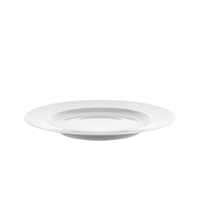 Talerz obiadowy 27 cm porcelana biała Alessi La Bella Tavola