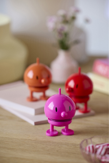 Figurka Hoptimist Bumble M Pink Różowa Dekoracja Biurko Prezent Design