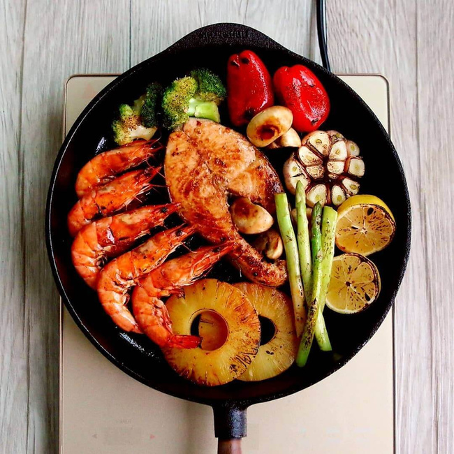 Patelnia sauté żeliwna Skeppshult Traditional 25 cm, brzeg 6,4 cm
