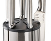Zestaw 5 noży Joseph Joseph Elevate Steel w obrotowym bloku ze stali