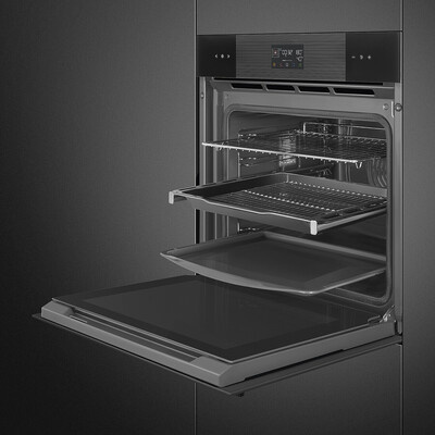 Smeg - Piekarnik, 60 cm, Linea, czarny Sop6102tb3 Linea