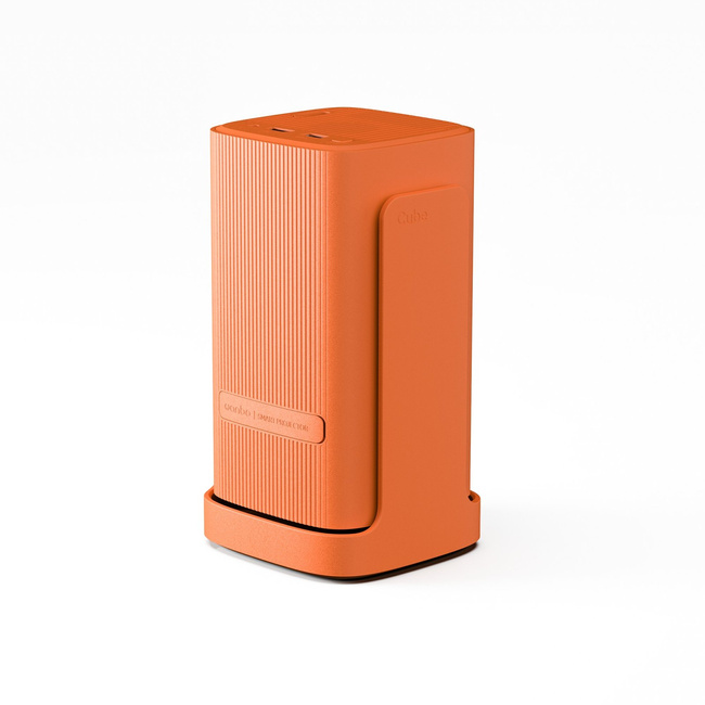 WANBO Cube 1 Projektor 720P 350 ANSI Lumen Android TV 11 Gimbal 360° Bluetooth 5.0 Canyon Orange