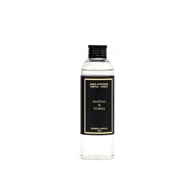 Zapas do dyfuzora 200ml, Santal & Tonka - Cereria Molla