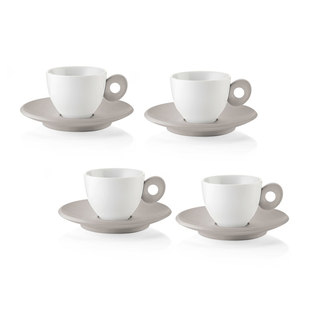 filiżanki do espresso ze spodkami pistacjowe - Guzzini