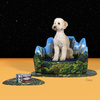 Legowisko dla psa New York z matą 70 x 50 cm szare United Pets