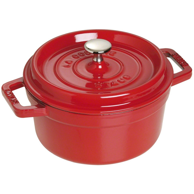 La Cocotte Garnek Żeliwny Okrągły 1.7 Ltr, Czerwony - Staub