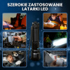EXTRALINK EFL-1126 Thor Latarka LED 1000lm Mocna i Wytrzymała Oświetlenie Outdoor