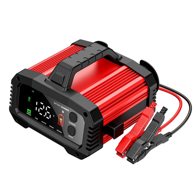 Extralink | Inteligentny prostownik samochodowy z trybem napraw Agm | 12V, 24V, 25A