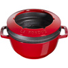 Zestaw do Fondue 18 cm, Czerwony - Staub