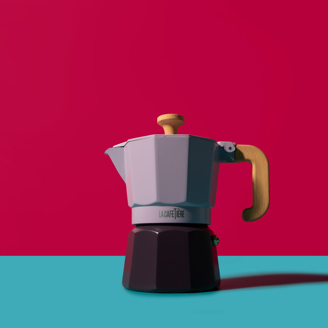 Kawiarka Włoska Venice 3 Cup - Purple La Cafetière