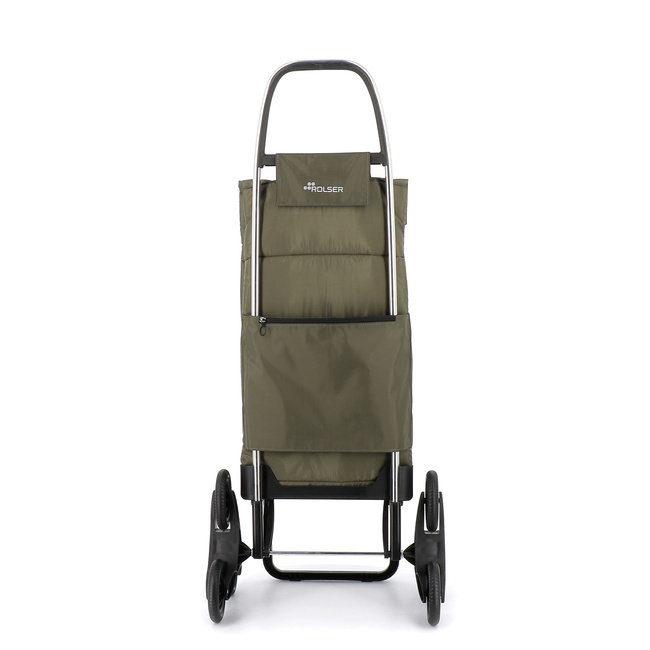 torby na zakupy na kółkach big polar 6 khaki - rolser