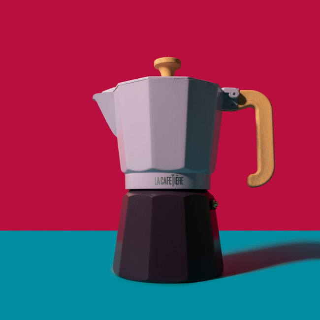 Kawiarka Włoska Venice 6 Cup - Purple La Cafetière