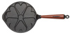 Traditional Patelnia do naleśników w kształcie serc - 23 cm, Czarny - Skeppshult