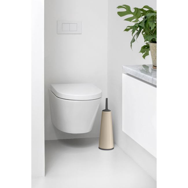 Szczotka do WC Brabantia ReNew w obudowie, Soft Beige