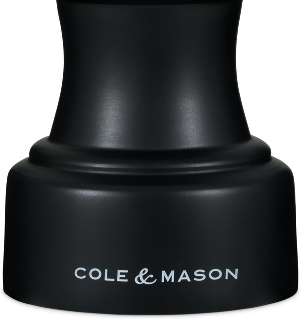Młynek do soli Hoxton czarny mat 10,4 cm - Cole&Mason