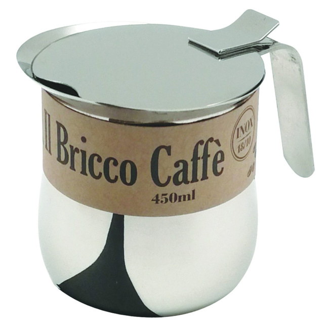 Dzbanek do kawy na 4 filiżanki z przykrywką, Stal nierdzewna