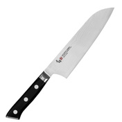 Mcusta Zanmai Classic Damascus VG-10 Pakka Nóż Santoku 18 cm