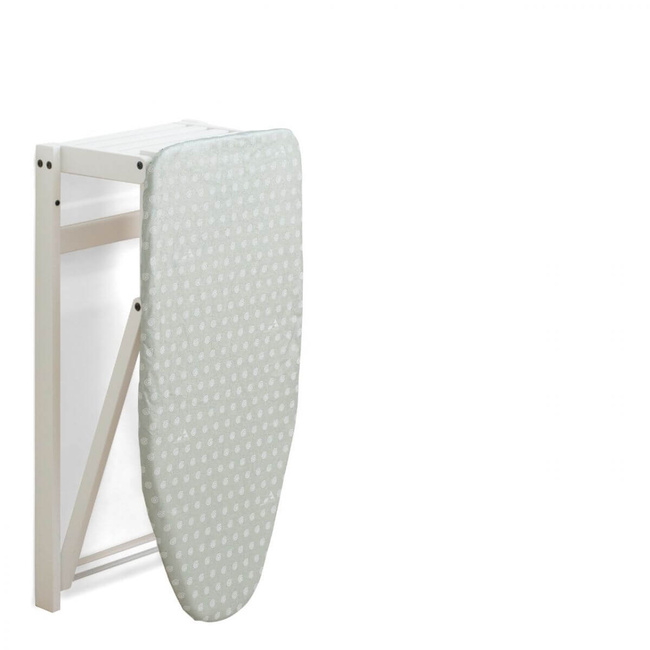 Arredamenti Stirojolly Deska do prasowania do zawieszenia na ścianę - 108 x 40 cm, Biały