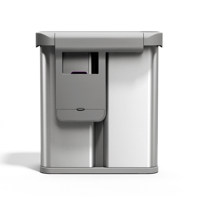 Automatyczny kosz do segregacji Simplehuman ST2050, 58 l, sterowany głosem