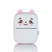 Extralink Epp-001 Różowa Mini Drukarka Termiczna Bluetooth, Usb-C, 1200 Mah, 210 Dpi