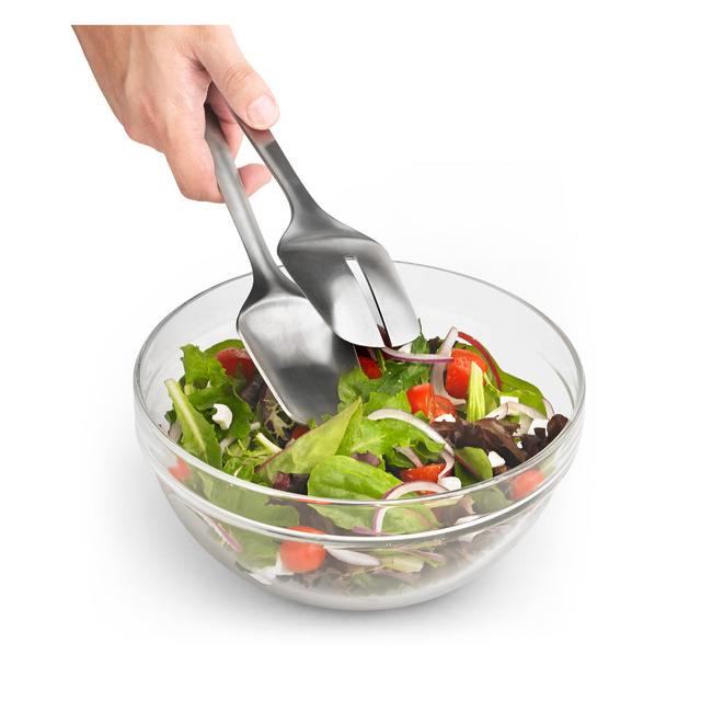 Stalowe Szczypce Rozpinane Do Sałaty 29,7 Cm