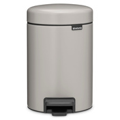 Kosz pedałowy Brabantia NewIcon 3 l, Soft Grey