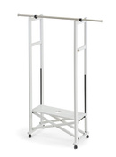 Arredamenti Elios Stojak na ubrania - 37 x 78 cm, Biały