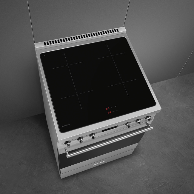 Smeg - Kuchnia wolnostojąca Symfonia C6ipxm2 Stal nierdzewna