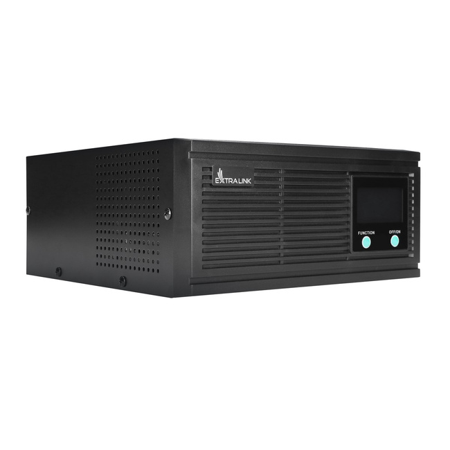 Inwerter Extralink Piorun 2000VA/1600W, czysta sinusoida, akumulator 24 V