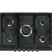 Smeg - Płyta gazowa, 70 cm, Cortina, SR775AO CORTINA - antracyt