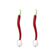 Łyżeczki Chili 15 cm - Ichendorf Milano